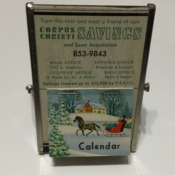 Vintage 1971 calendar Corpus Christi - Picture 1 of 7